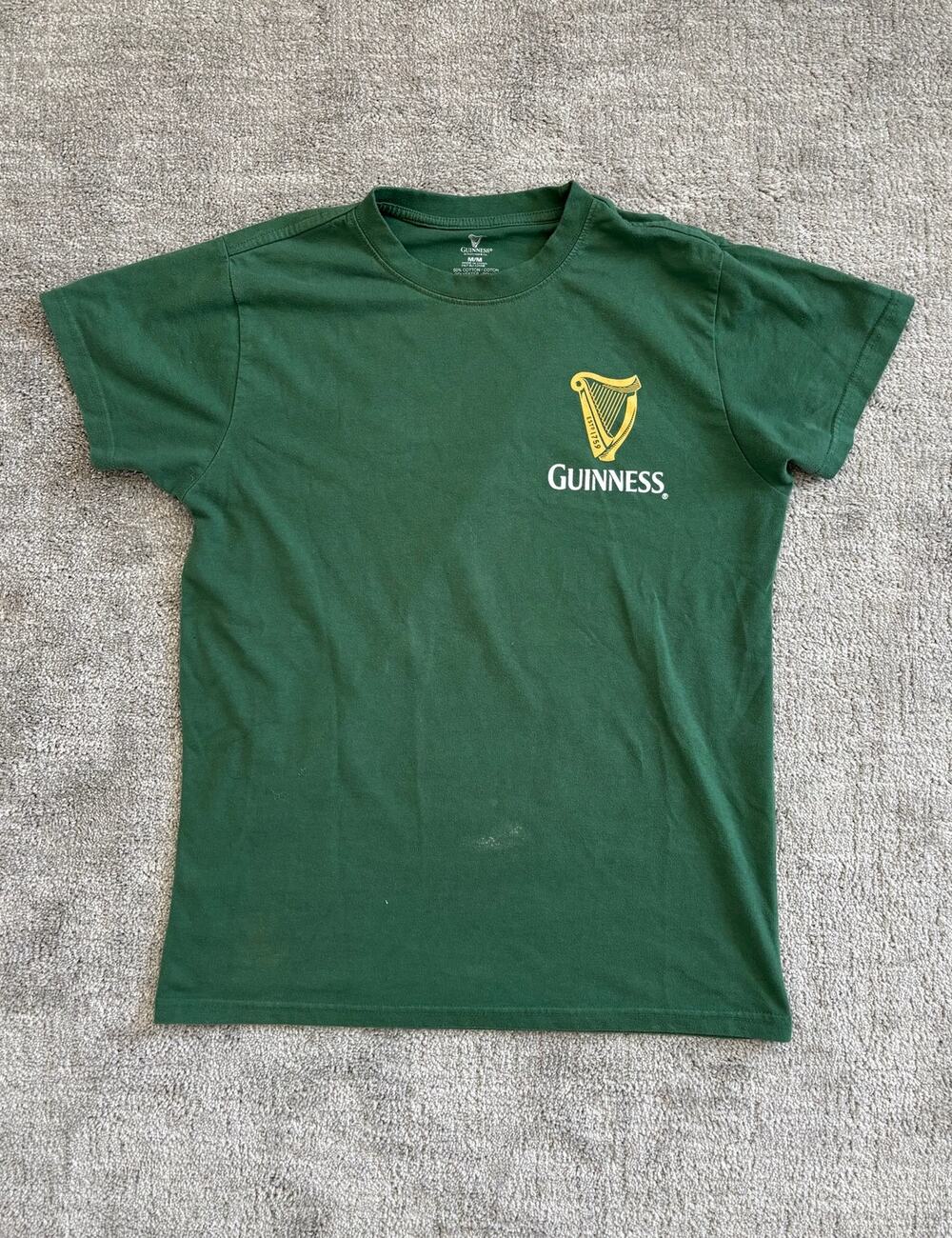Guinness "Lovely Day for a Guinness" Toucan Graphic T-Shirt - Green - Medium
